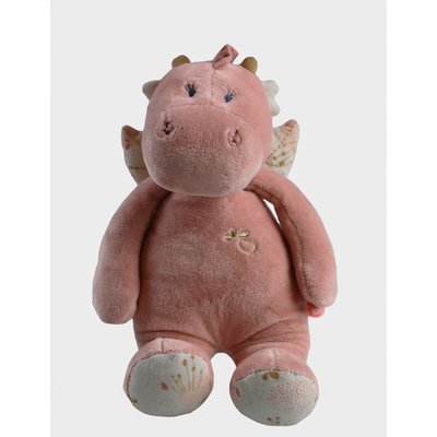 Peluche Joy Veloudoux rose 25 cm NOUKIE'S