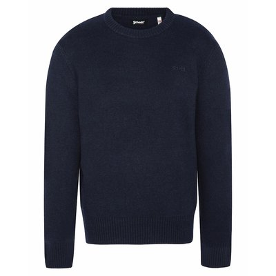 Lance1 Wool Mix Jumper with Crew Neck SCHOTT