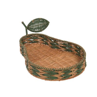 Plateau rotin poire AMADEUS
