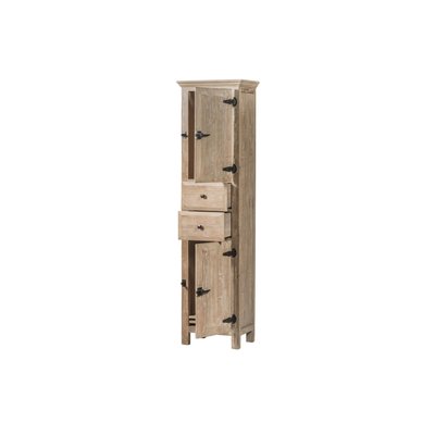 Colonne de salle de bain en bois et métal - LAURINA HELLIN, DEPUIS 1862