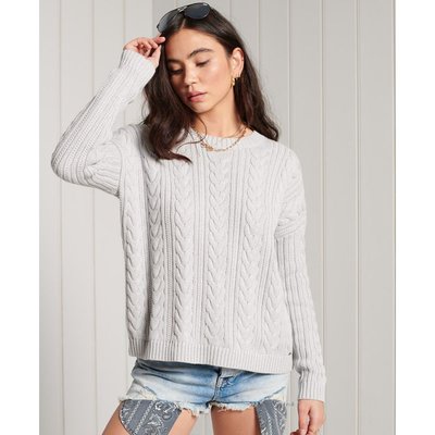 Pull superdry femme gris online