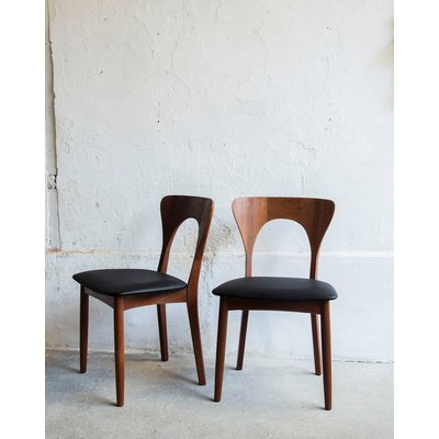 Chaise en bois Niels Koefoed Alma N°693 - Bon état DEBONGOUT