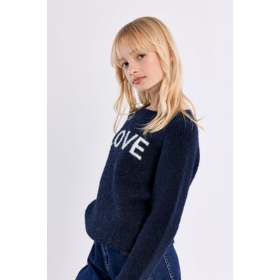 Pull en maille << Love >> MOLLY BRACKEN GIRL