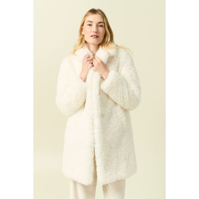 Manteau oversize long effet polaire BONOBO