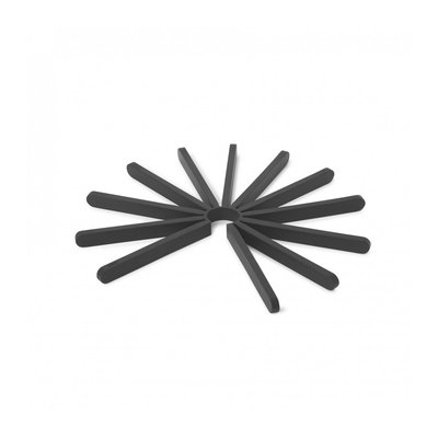 Set De 2 Dessous De Plat En Silicone Noir Fanfare UMBRA