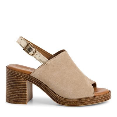 Sandale à talon en cuir TAMARIS