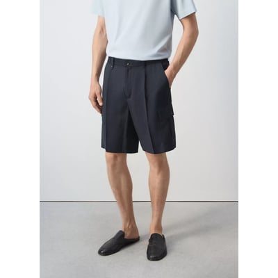 Bermuda coton modal cargo MANGO MAN