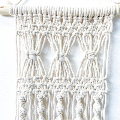 Decoração de parede em macramé ALFREDO, Macramar MACRAMAR