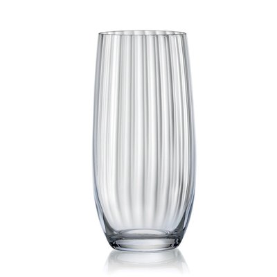 Boîte de 6 gobelets forme haute   35 cl-WATERFALL TABLE PASSION