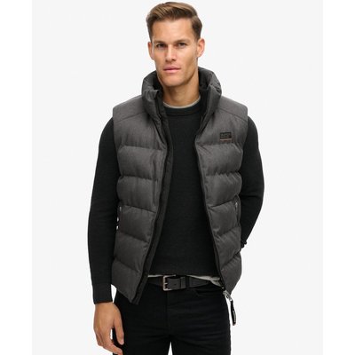 Doudoune sans manches en tweed Sports SUPERDRY