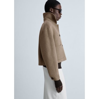 Veste laine à poches MANGO