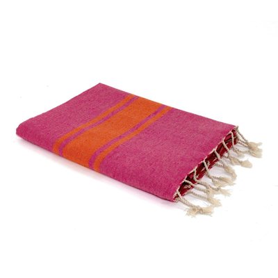 Fouta bicolore coton ST TROPEZ FEBRONIE