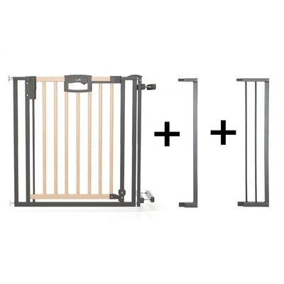 Barrière d'escalier à pression Easylock Plusbois/métal 108 cm 116,5 cm GEUTHER