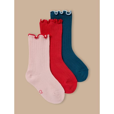Lot de 3 paires de chaussettes CYRILLUS