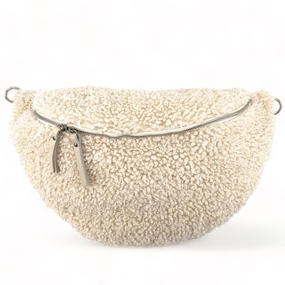 Grand Sac banane géant en cuir et peluche LOU PILOU XXL OH MY BAG