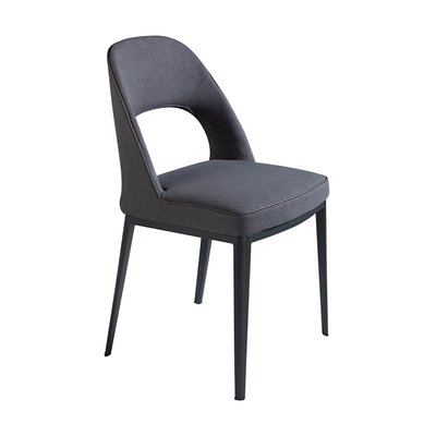 Chaise en tissu avec structure en acier ANGEL CERDA