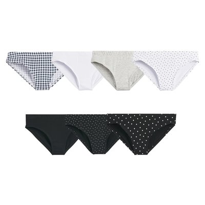 Lot de 7 culottes LA REDOUTE COLLECTIONS