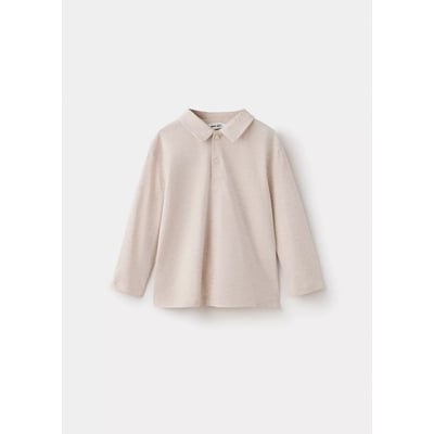Polo coton à manches longues MANGO BABY