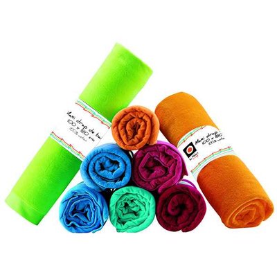 Drap de plage coton velour uni LES ATELIERS DU LINGE
