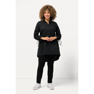 Tunique imprimé à pois. Col chemise ULLA POPKEN