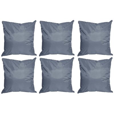 Coussin extérieur carré 45 cm Sun (Lot de 6) Travel JARDINDECO