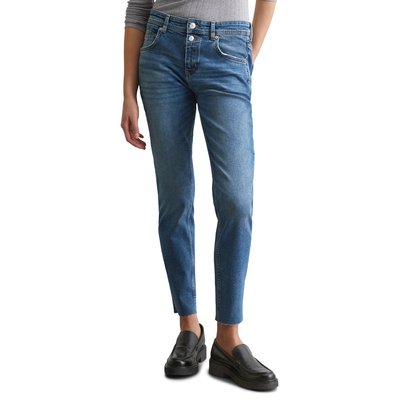 Jeans modèle Theda boyfriend cropped en mélange stretch de coton organique MARC O'POLO