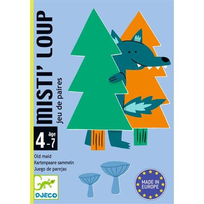 Jeu de cartes Misti'Loup DJECO