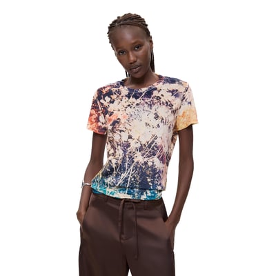 T-shirt à imprimé tie-dye DESIGUAL