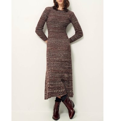 Robe pull longue à manches longues TAMMI SESSUN