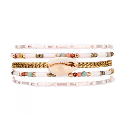 Manchette bracelet multiliens NUSA HIPANEMA