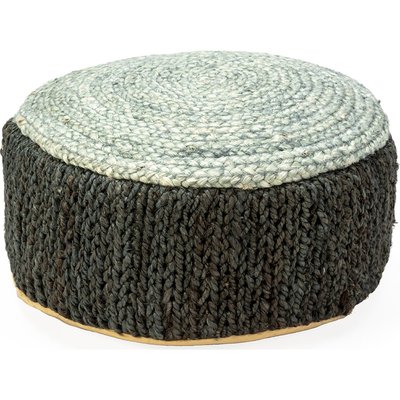 Pouf tressé   assise confortable pour salon ou chambre RECOLLECTION