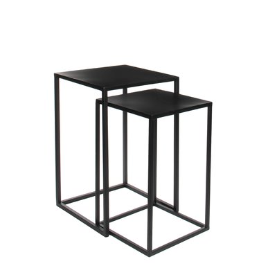 Lot de 2 tables d'appoint GOA MICA DECORATIONS