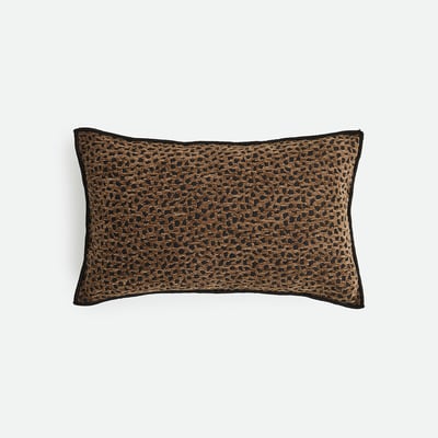 Housse de coussin rectangulaire, en velours ciselé, VOLUTA LA REDOUTE INTERIEURS