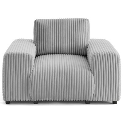 Fauteuil en Velours grosses côtes - GARANCE LISA DESIGN