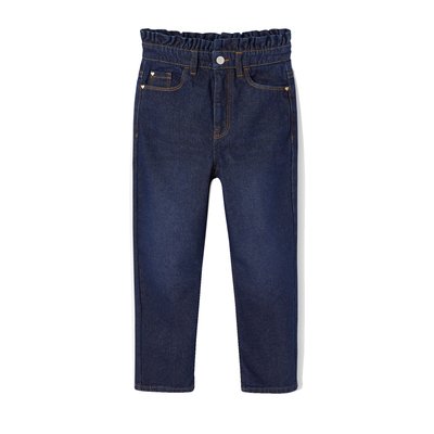 Jean Mom poches coeur au dos VERTBAUDET
