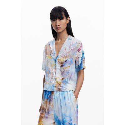 Chemise cropped cocnhas DESIGUAL