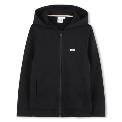 Cardigan à capuche BOSS KIDSWEAR