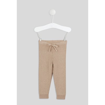 Legging uni côtelé en tricot, fille, OEKO-TEX BOUT'CHOU