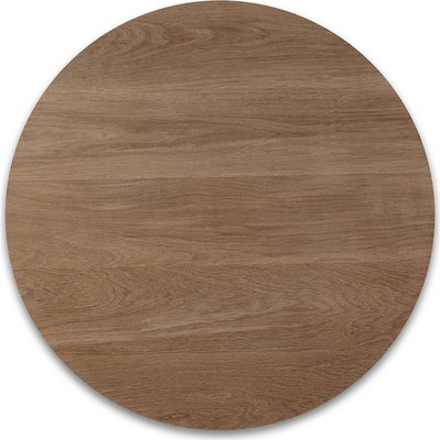 Plateau de table rond en bois de chêne 80 cm RECOLLECTION