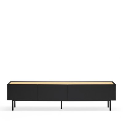 Meuble TV en bois 1 porte 2 tiroirs L180cm- ARISTA TEULAT