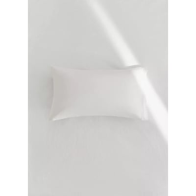 Taie d’oreiller berceau percale garment-washed 30 x 50 cm MANGO HOME