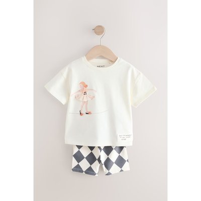 Short cycliste et t-shirt, ensemble NEXT