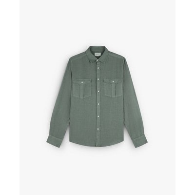 Chemise en lin campagne à poches SCALPERS