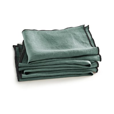 4er-Pack Servietten Suzy, gewaschenes Leinen AM.PM