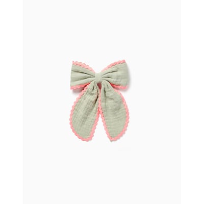 Barrette à cheveux avec nœud et galon ric rac ZIPPY