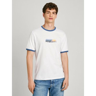 T-shirt à logo brodé PEPE JEANS