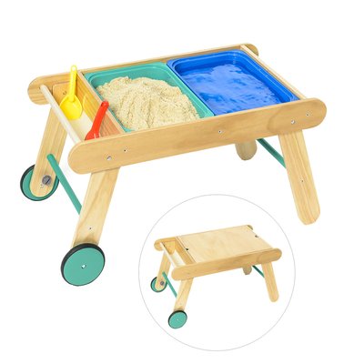 Table sable et eau en bois OXYBUL 