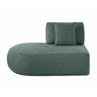 Module d'assise gauche en Tissu texturé - SANTORINI LISA DESIGN