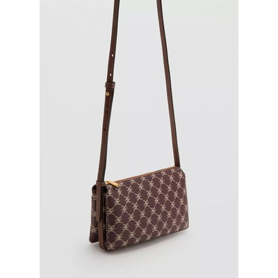 Sac bandoulière à imprimé logo MANGO