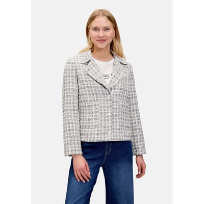 Blazer en tweed à poches plaquées CARTOON